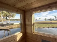 Lake Life Tiny House located on top of the water - Pool - 3 Kayaks - Beautiful! Hotels in Coffee County