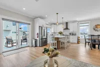 1 block to beach, Beach Equipment, Linens + Towels, 8 beach badges