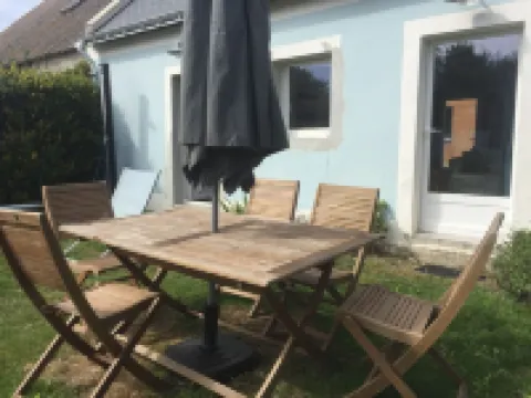 Belle Ile en Mer Bright house with garden, Bangor 貝勒島酒店