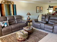 This Southwestern Retreat has room for your family and friends to gather!