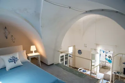 Typical dwelling with terrace facing the sea 30mt from the beach Novaglie Hotels near Palazzo Daniele