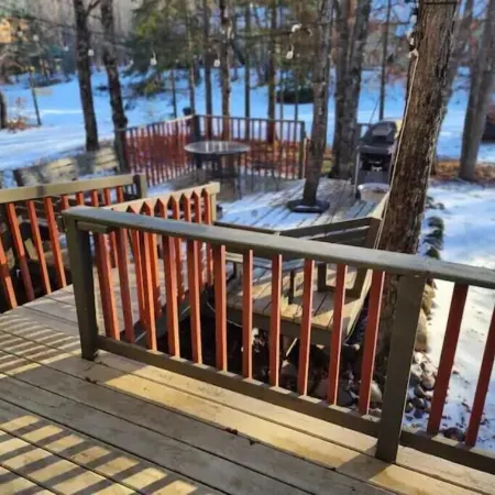 Chalet-Style Retreat – Sauna, Fireplace + Outdoor Firepit Near Big Powderhorn