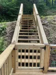 Windsong yurt, in the treetops, hottub on the top deck, pet friendly, stargazing