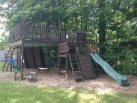 Creekside House on 30 Acres with Kayaks/Pool/Farm/River/Trails/Pets, near Beach