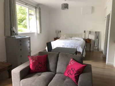 Spacious Studio Apartment with en-suite, full kitchen and private entrance