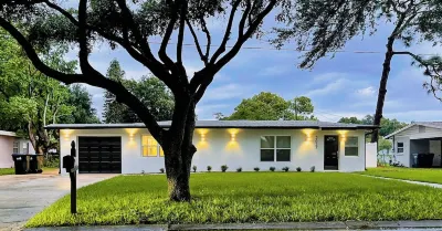 Prvt Home w/large pool/4Beds/3Baths Hotels near Christ Sanctified Church