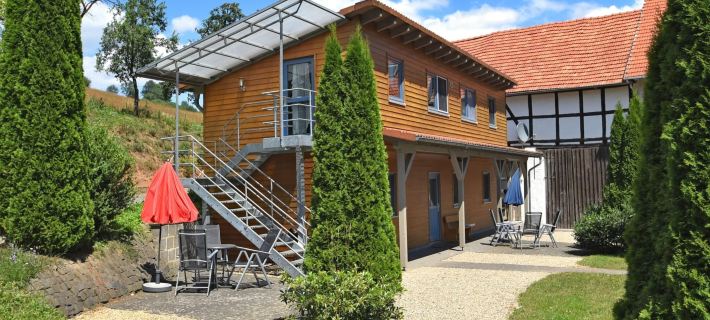 Holiday Farm Situated Next to the Kellerwald Edersee National Park with a Sunbathing Lawn Hotels in Bad Wildungen
