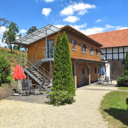Ferienhaus Auf Einem Bauernhof in Bad Wildungen