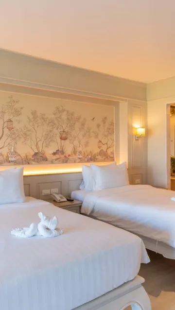 ห้องแกรนด์ซีวิวเตียงคู่หรือเตียงแฝด