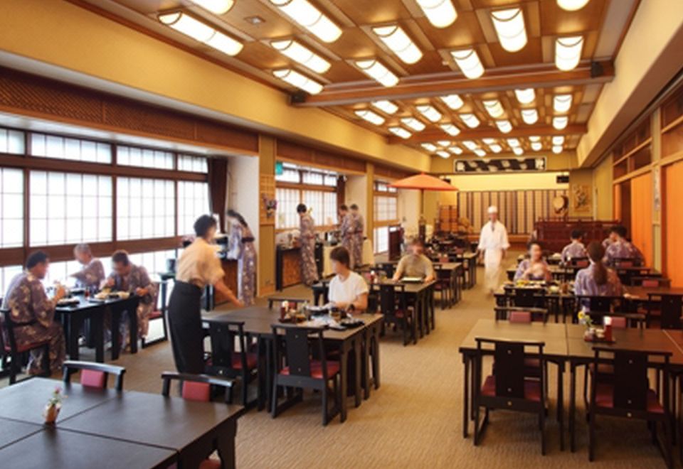 유노야마 온천 풍경