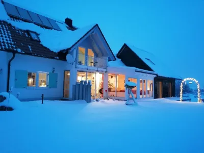 VILLA KUNTERBUNT, quiet flat in the countryside, single room / 3-room apartment rental