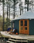 Yurt in Woods of Western Catskills