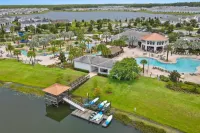 Resort Amenities with Covered Balcony - Stylish Family Escape