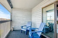 Beautiful home across from beach with pool, central AC, balcony & washer/dryer