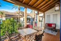 Spacious Kitchen and Large Private Balcony - Charming Villa Escape