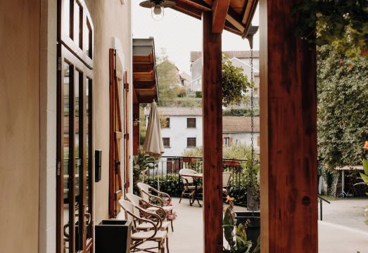 호텔 뒤 파르크 크랑삭 수영장