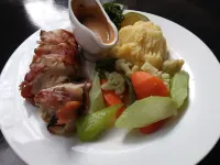 Mangos Beachfront Resort - sarapan