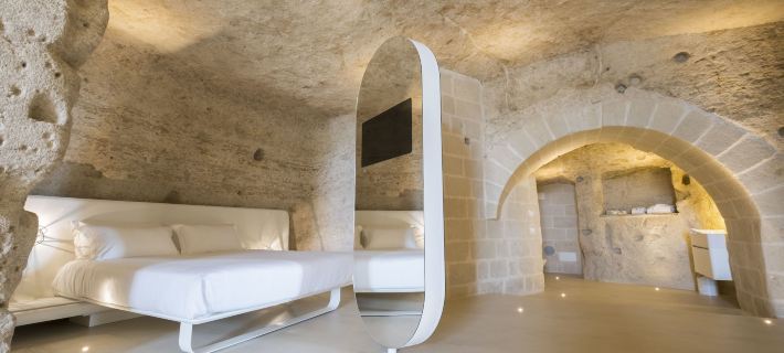 Aquatio Cave Luxury Hotel & Spa Отели в г. Матера