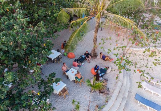 히포캠퍼스 리조트의 평화로운 정원