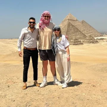 Pharaoh Pyramids View