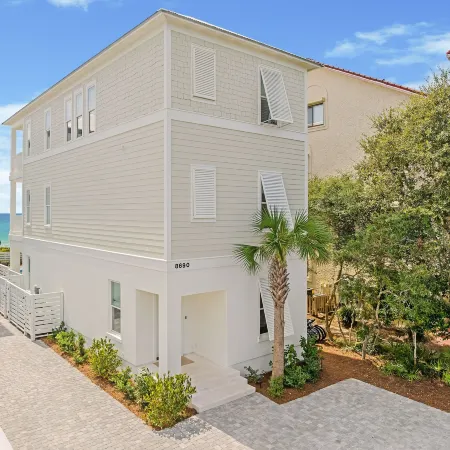 Shellstone Cottage - Beach Front Seacrest Home with Private Pool and 5 Bedrooms Home