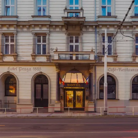 Hotel Praga 1885 Отели рядом с достопримечательностью «Смихов»