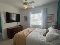1st floor beachfront condo, just steps away from a private beach, beautiful view