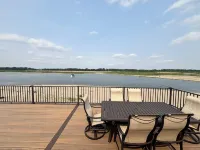 Secluded Elkhorn River Retreat.  Full sized home overlooking 250+ acre lake.