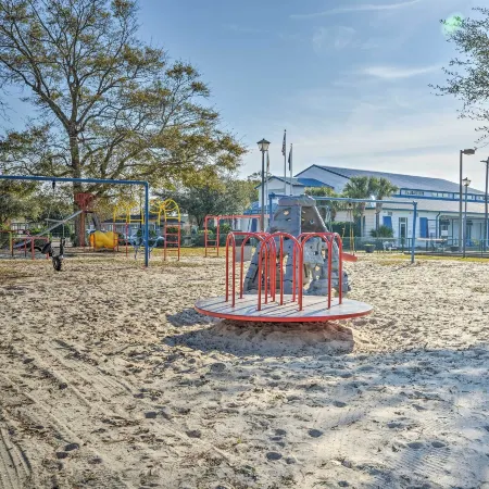 Walk to Ocean: Surfside Beach Home w/ Pool Access