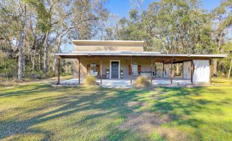 Private Patio with View Peaceful Trenton Home