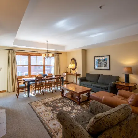 Spacious 3 Bedroom Condo with Balcony in Mountaineer Square Condo
