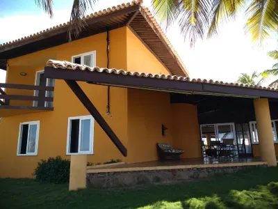 Beachfront house in the Interlagos Condominium. Comfort, space and safety. Hoteles cerca de Rio Capivara Grande Aquaville