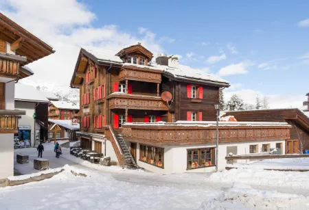 Hotel Walliserkanne Отели в г. Грэхен