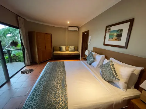 บังกะโลพร้อมวิวทะเลบางส่วน