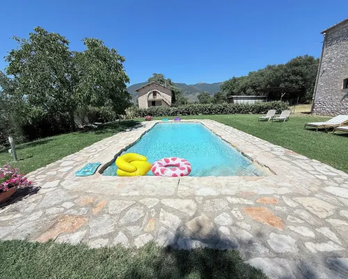 Elegant Farmhouse Retreat in Poreta, Italy Hotels in Spoleto