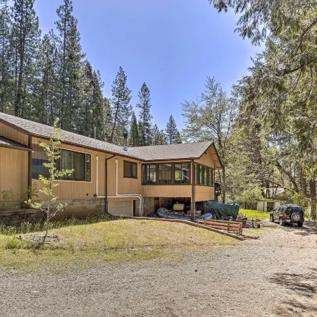 Vibrant Weaverville Escape w/ Deck & Creek!