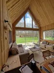 Quiet lodge in Wissant, in the forest and 500m from the beach.  Ideal for a couple