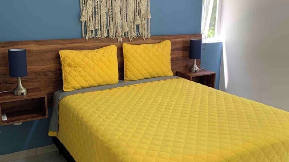 Cozy 2-bedroom apartment in beautiful Puerto Morelos with fitness room, WiFi