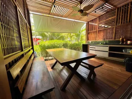 Flat02 - Praia do Forte, BA. Отели рядом с достопримечательностью «Tamar Project • Praia do Forte»