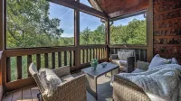"A Point of View" - Cozy Cabin. Long Range View. All paved roads.