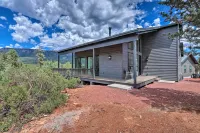 火坑、甲板和山景：高檔松木小屋！ - 3星級