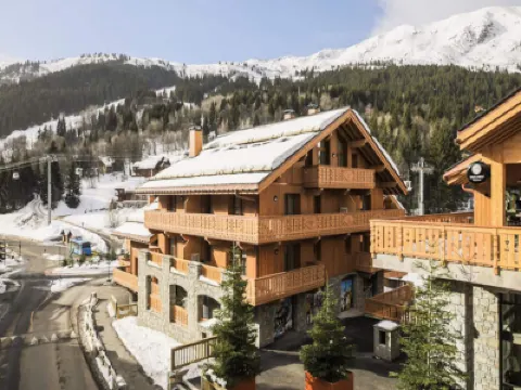 3 room apartment for 7 people Prestige 鄰近Consigne à Ski Meribel La Chaudanne - Meribel Les 3 Vallées的酒店