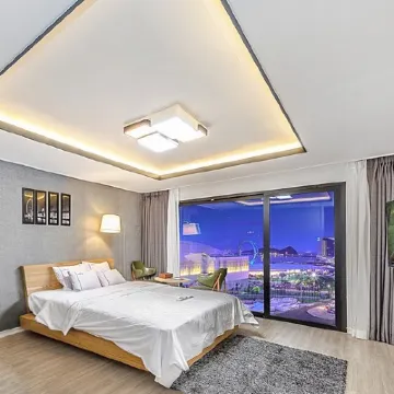 Yeosu Camellia Hotel 鄰近麗水世博會站的酒店