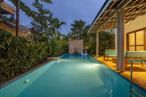 Villa AYANA 5BHK with Pool and Near the Beach - مطابخ