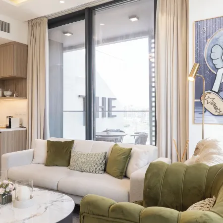 Vogue | the Pinnacle Near Dubai Hills Mall Отели рядом с достопримечательностью «Парк аттракционов Global Village»