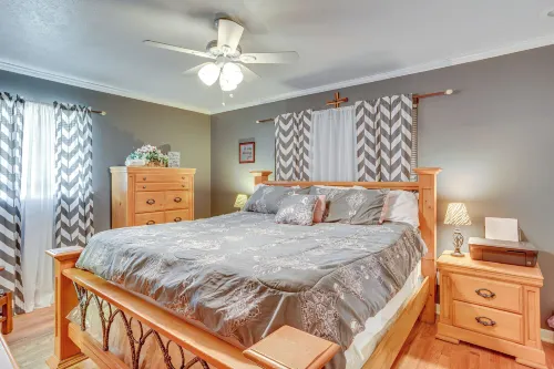 Lawton Home w/ Deck, Near Casinos + Museums! - 3-Star
