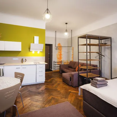 Baltic Design Apartments with Free Parking and Self Check IN Отели рядом с достопримечательностью «Спортивно-концертный комплекс «Арена Рига»»