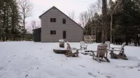 Catskills Mountain Home Near Windham w/ Fireplace & Open Living Deer Run Lodge by Avantstay