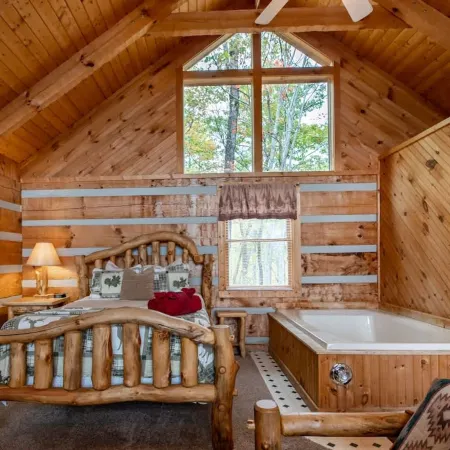 View! Private Studio Cabin,Hot Tub,Relax,Honeymoon