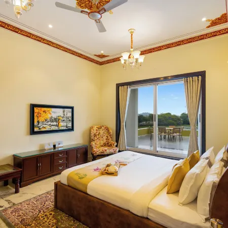 Elivaas Lakemount | 2 BHK with Pvt Pool at Fatehsagar Lake